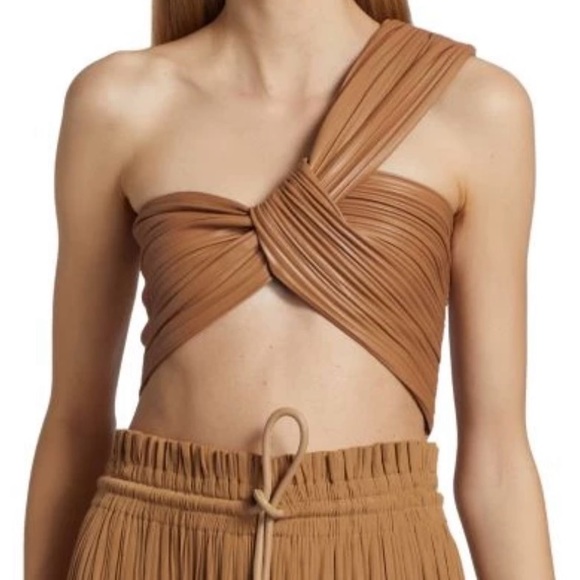 A.L.C. Vegan leather crop top! NWT!!! - Picture 4 of 6